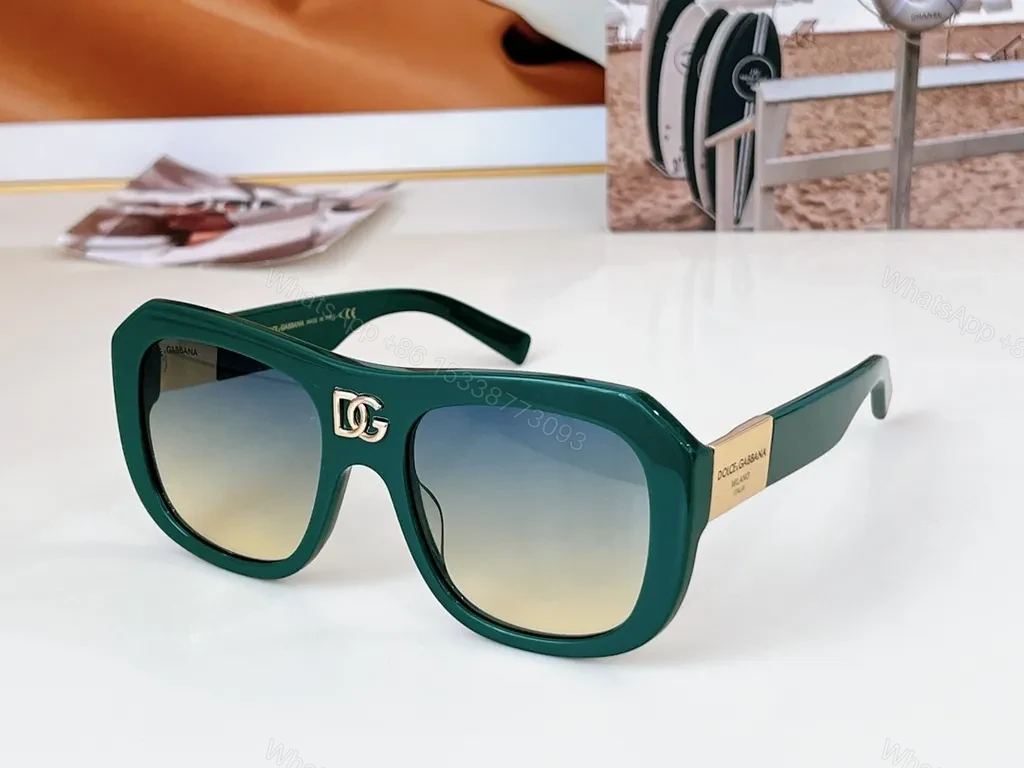 View 4 of Bold DG-Style Oversized Sunglasses: Luxe, UV400, Acetate