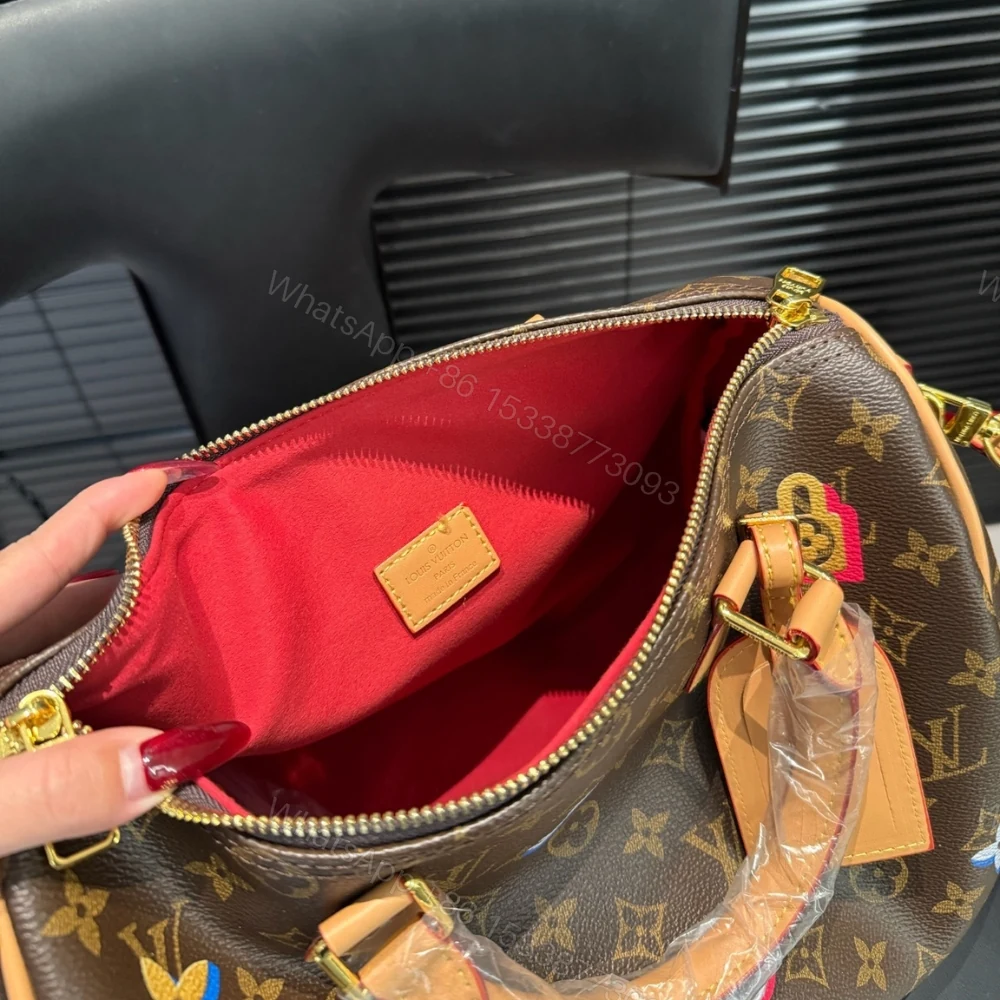View 10 of Louis Vuitton Speedy Bandoulière 30 In Monogram Canvas Brown 30Cm
