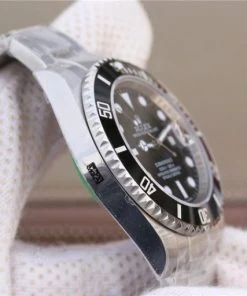 View 3 of Clean Factory Rolex Submariner 116610 LN Black Ceramic VRF SS Bracelet A2836