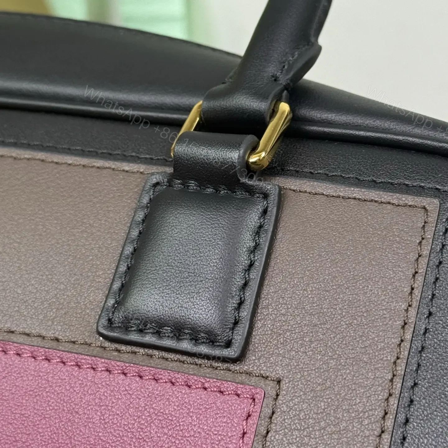 View 16 of 高仿Loewe*Amazona系列1101橫版手提包勃艮第酒免檢版