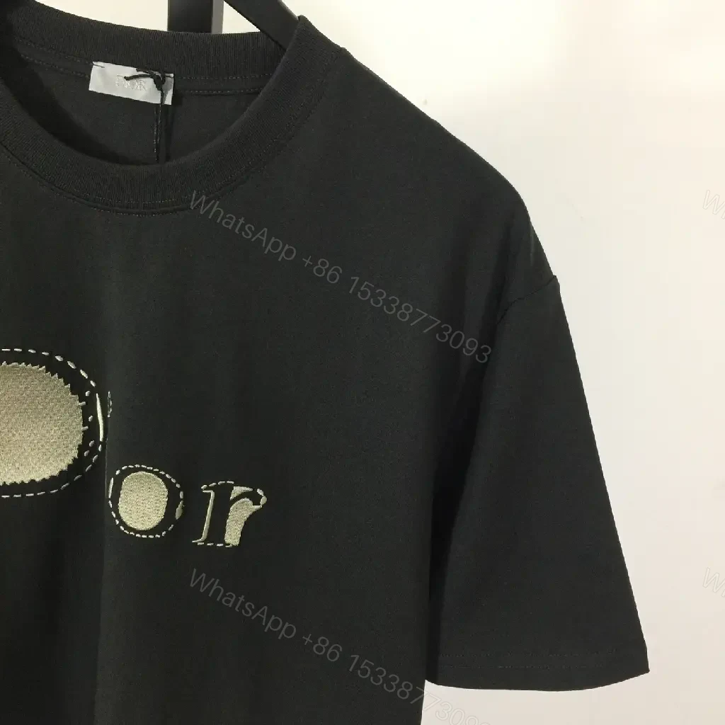 View 7 of Bold Logo Graphic Tee - Modern Casual Luxury Shirt
