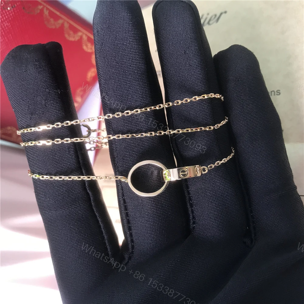View 4 of Cartier Love Pendant Necklace Yellow Gold B7212400