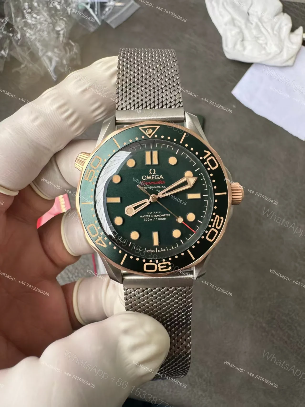 View 2 of Omega Super Clone Seamaster Diver 300M 42mm 210.90.42.20.10.001