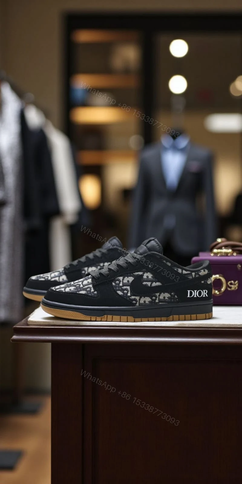 View 4 of FIRST COPY DIOR X NIKE SB DUNK FOR MEN