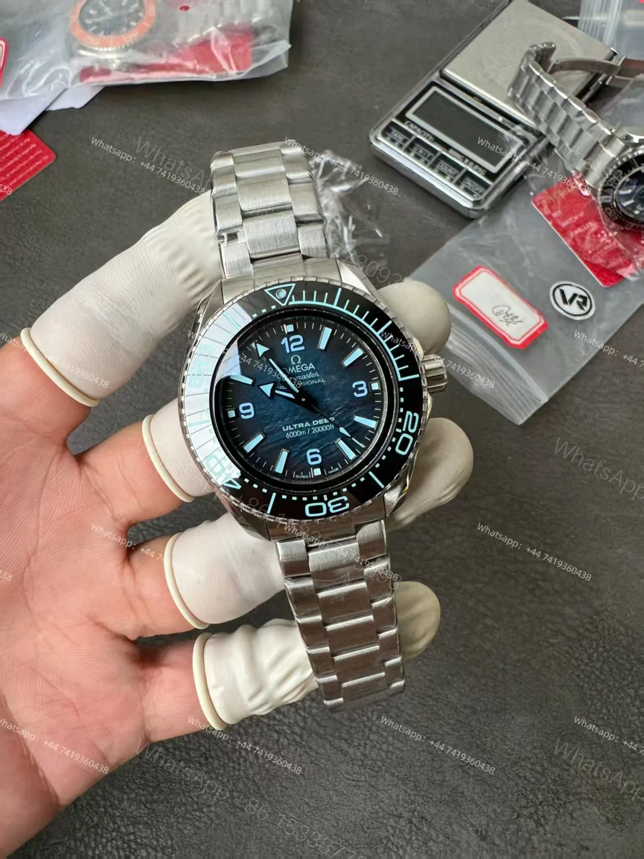 View 3 of Omega Super Clone Seamaster Planet Ocean 6000M 45.5mm 215.30.46.21.03.002