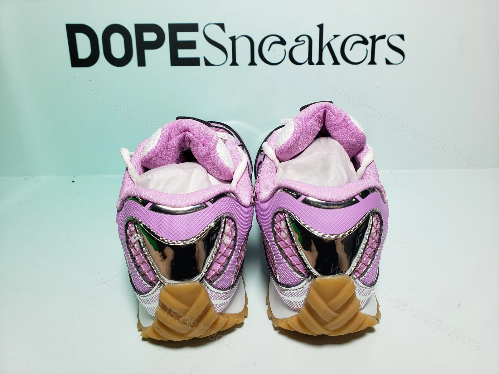View 2 of Bottega Veneta Orbit Pink 741357V2X406151
