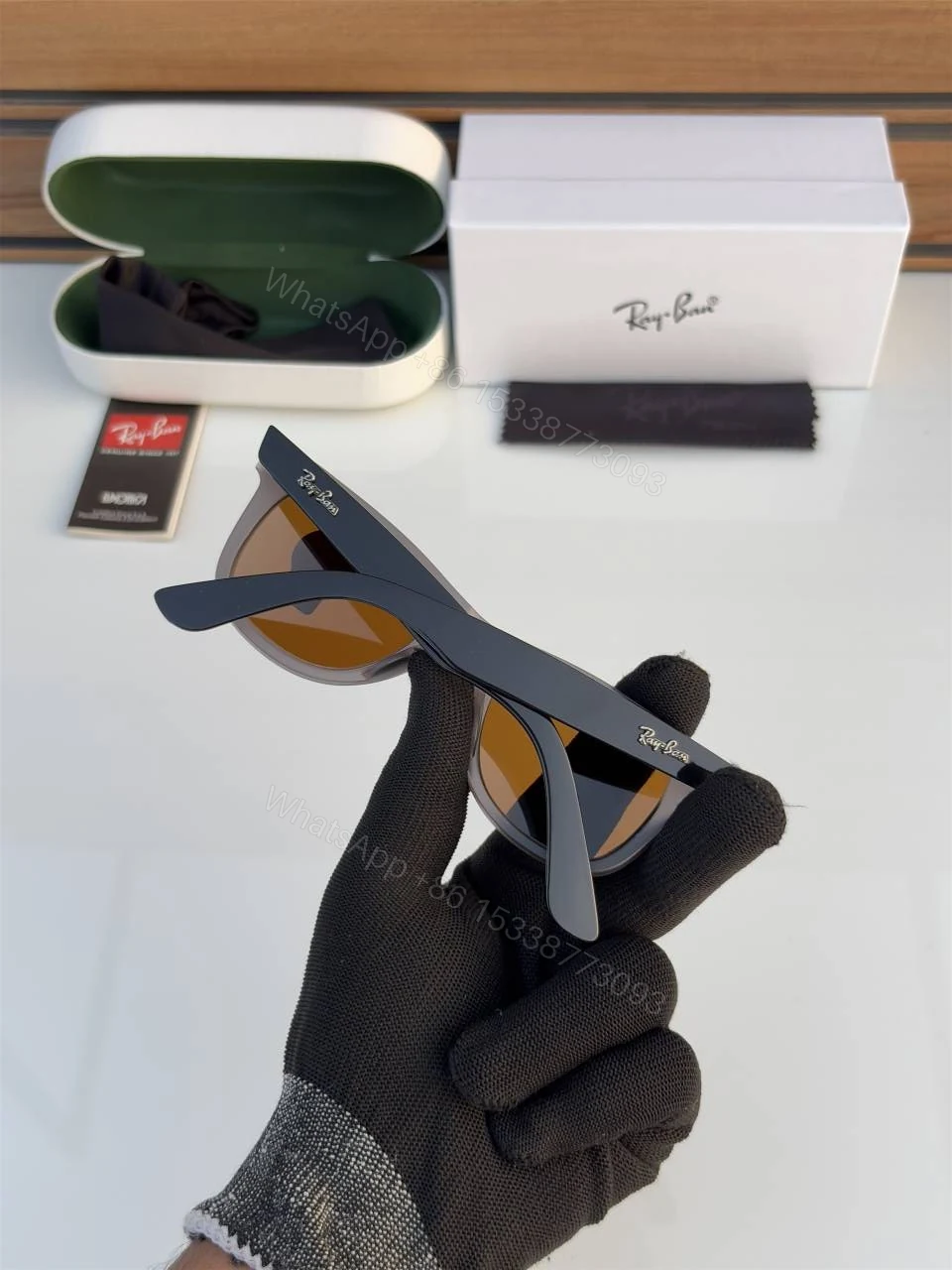 View 3 of First Copy Rayban 2140 Slant Original Quality Glass