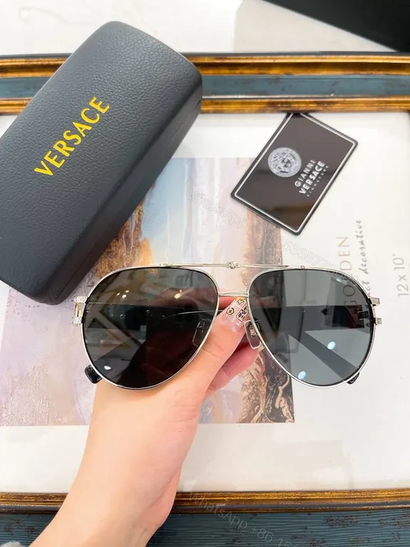 View 3 of Versace-Inspired Gradient Sunglasses: All-Day Comfort & Style