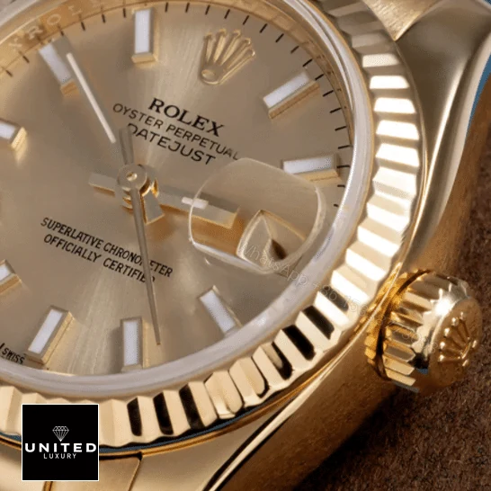 View 8 of Rolex Datejust Gold Replica