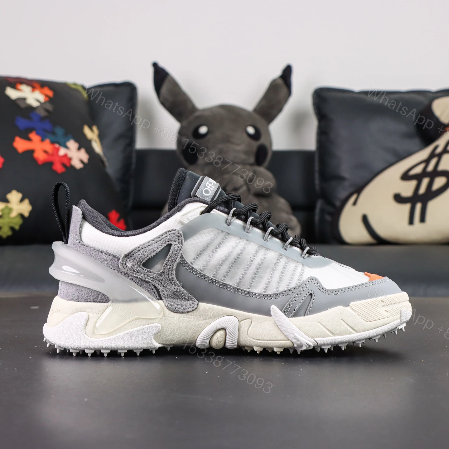 View 2 of Off White ODSY 200 White Grey Reps