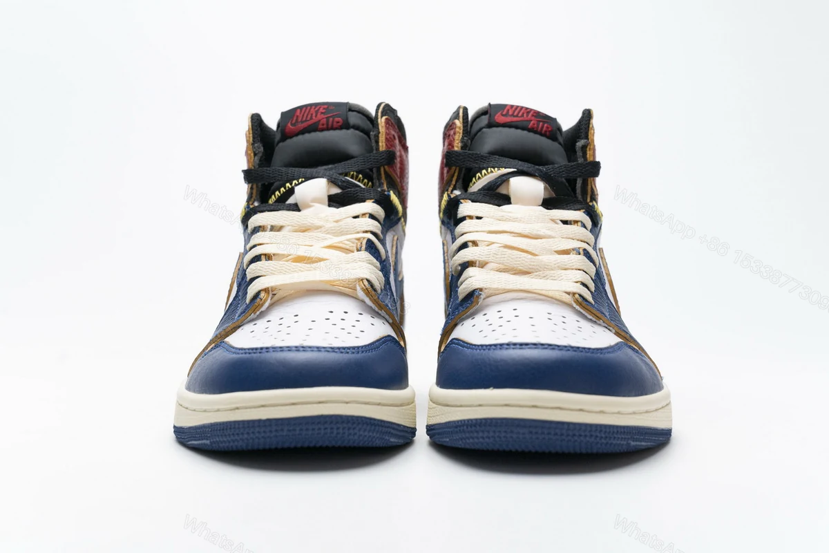 Air Jordan 1 Retro High Union Los Angeles Blue Toe BV1300-146 — view 2