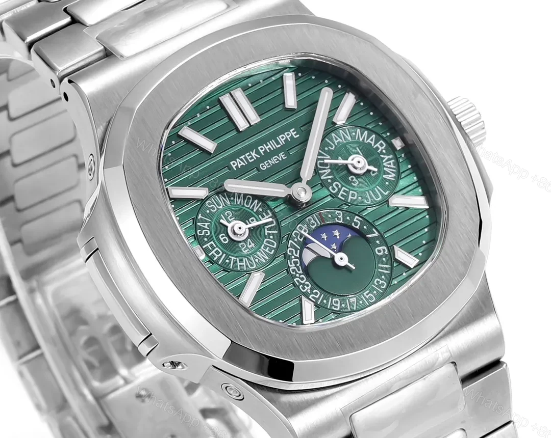 View 5 of Patek Philippe Green Nautilus Watch