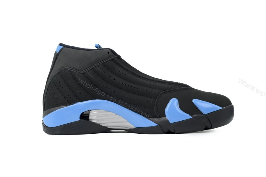 View 5 of Air Jordan 14 Retro University Blue 487471-002