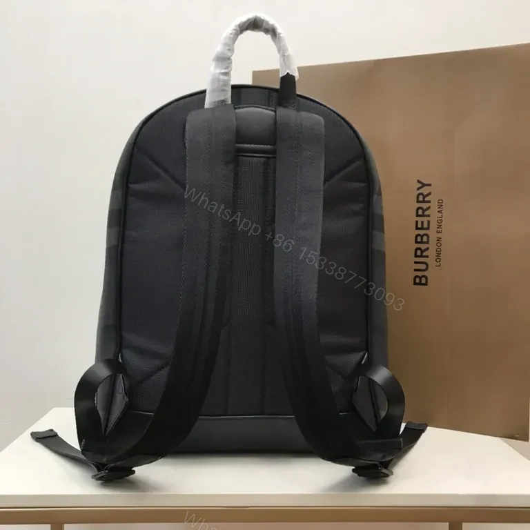 View 8 of Dark Charcoal Burberry Backpack: Refined Everyday Luxury