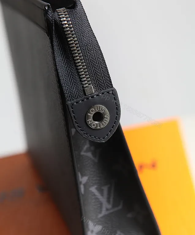 View 9 of Monogram Canvas Zip Pouch: Compact Luxury Organizer