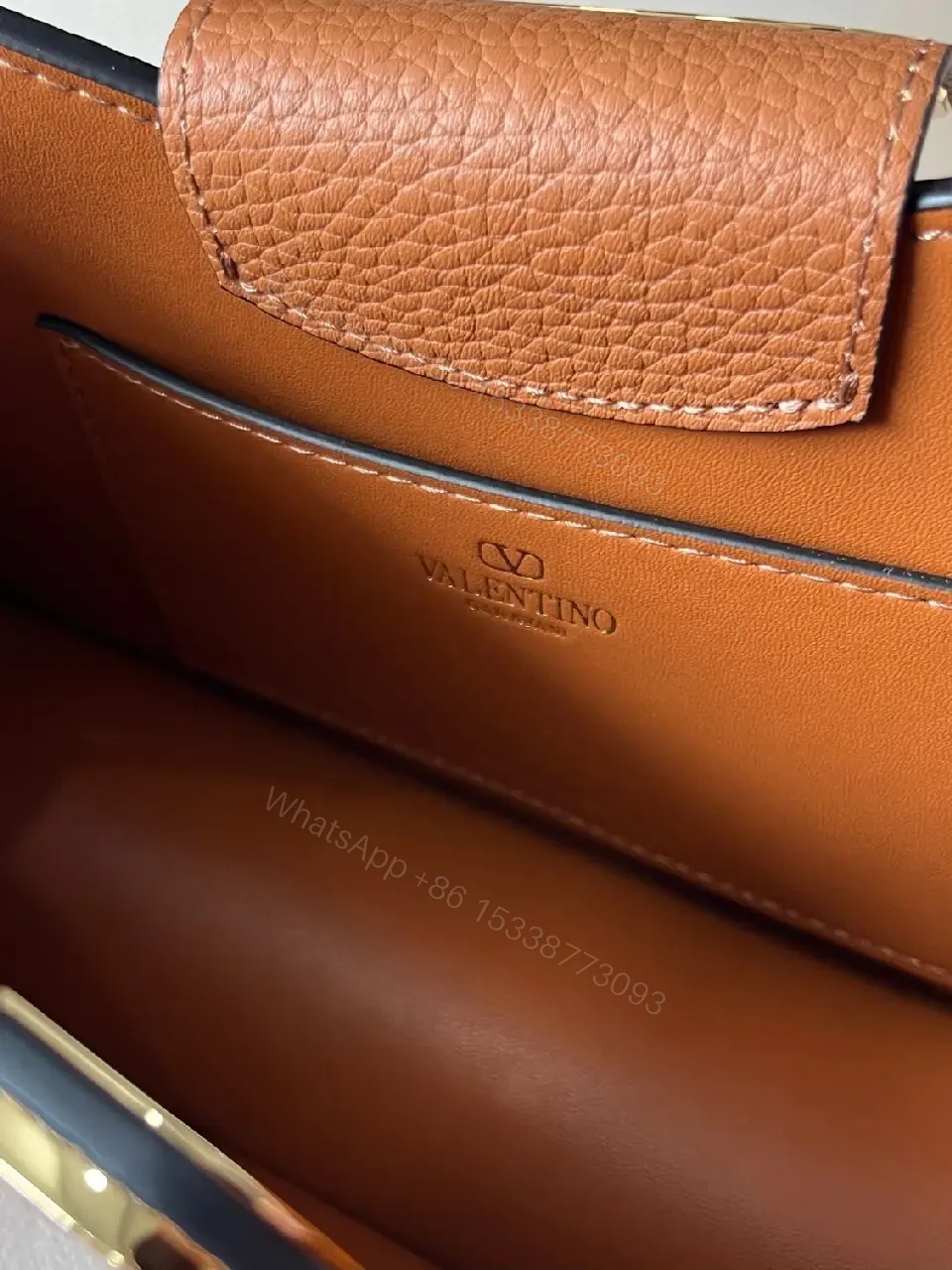 View 5 of Pebbled Leather Crossbody: Structured Chic, Everyday Luxury
