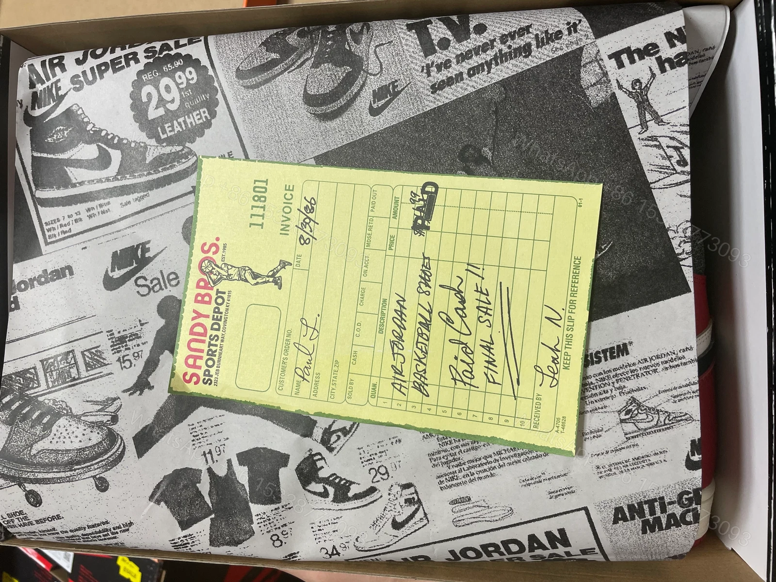 View 8 of Jordan 1 Retro High OG Chicago Lost and Found