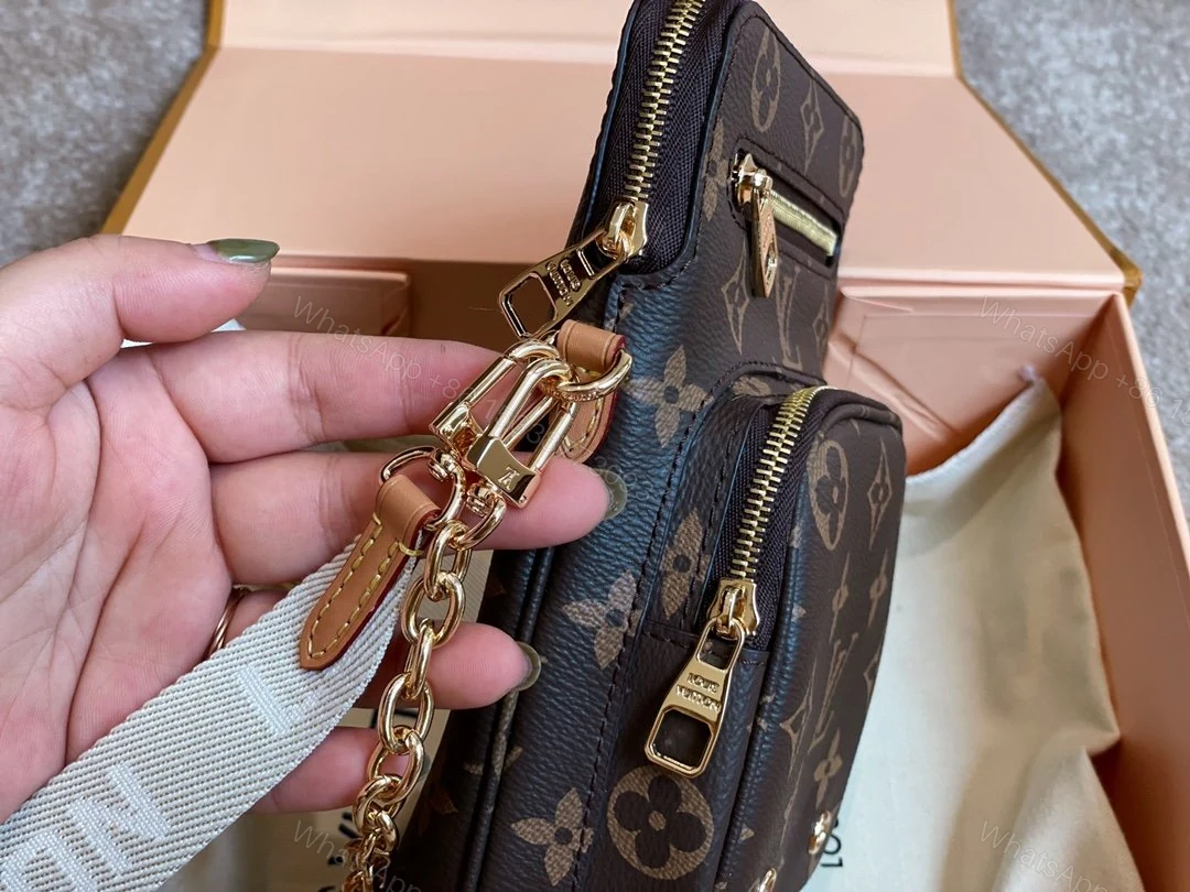 View 4 of LOUIS VUITTON Monogram Utility Phone Sleeve