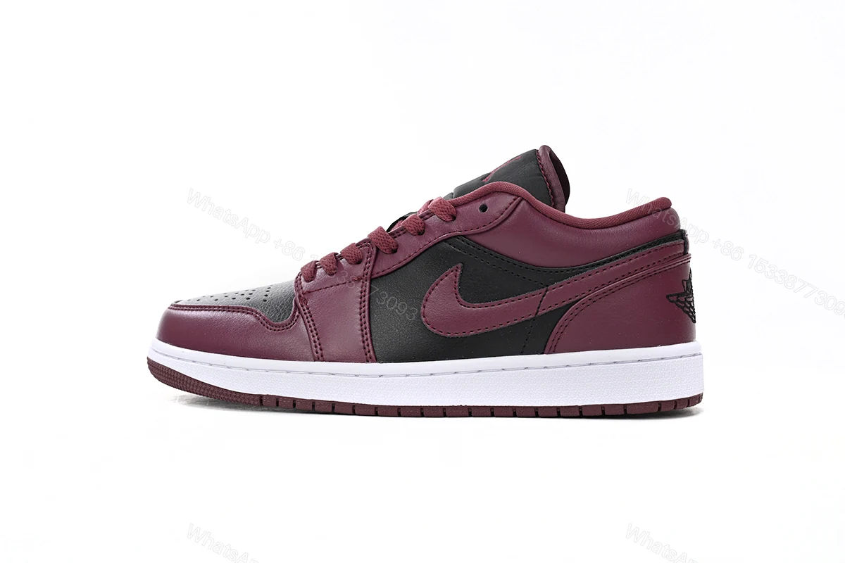 View 11 of Air Jordan aj1 Low Retro Black Red DC0774-006