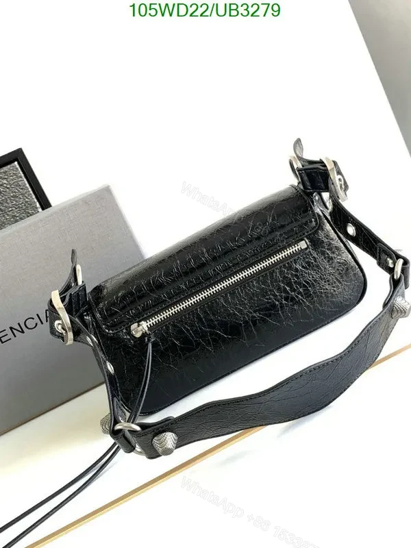 View 7 of Le Cagole XS Sling Bag White Dupe Balenciaga 2P1J37