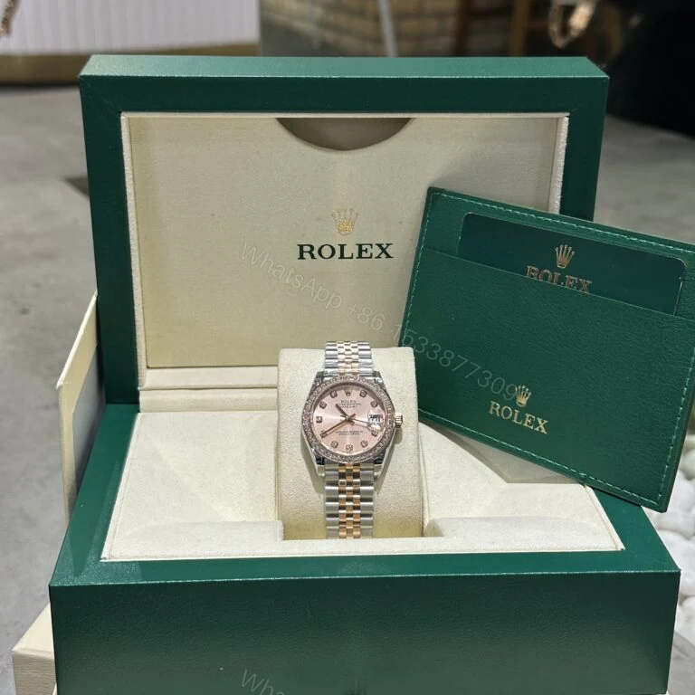 View 3 of Rolex Datejust 31mm Super Clone Watch Sunburst Dial Jubilee Strap
