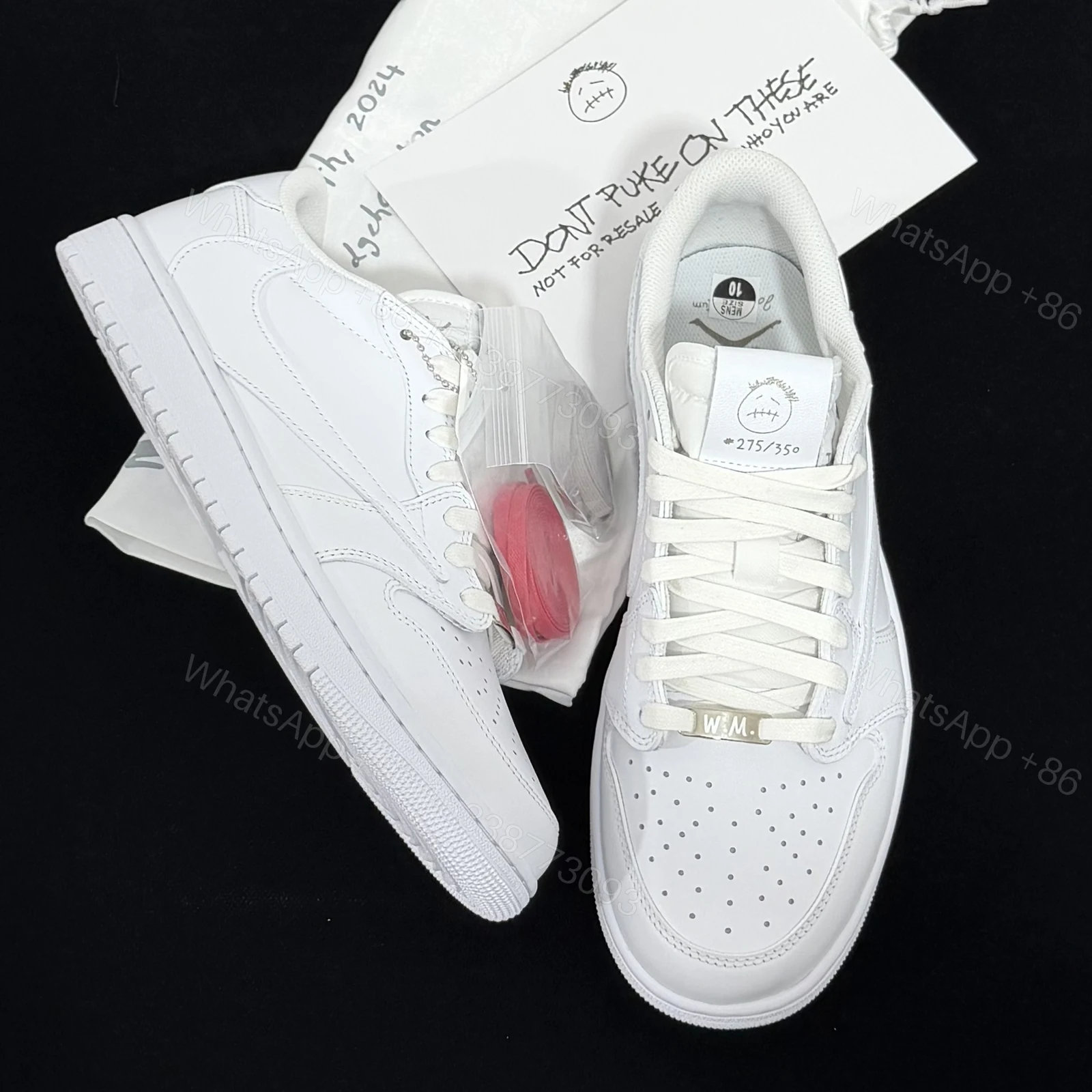 View 8 of Travis Scott x Jordan 1 White Party​ Reps