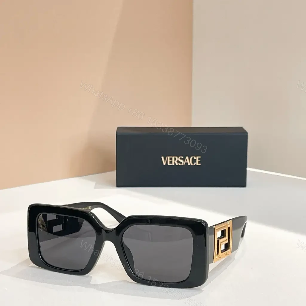 View 5 of Bold Twist: Oversized Acetate Sunglasses with Hardware Details
