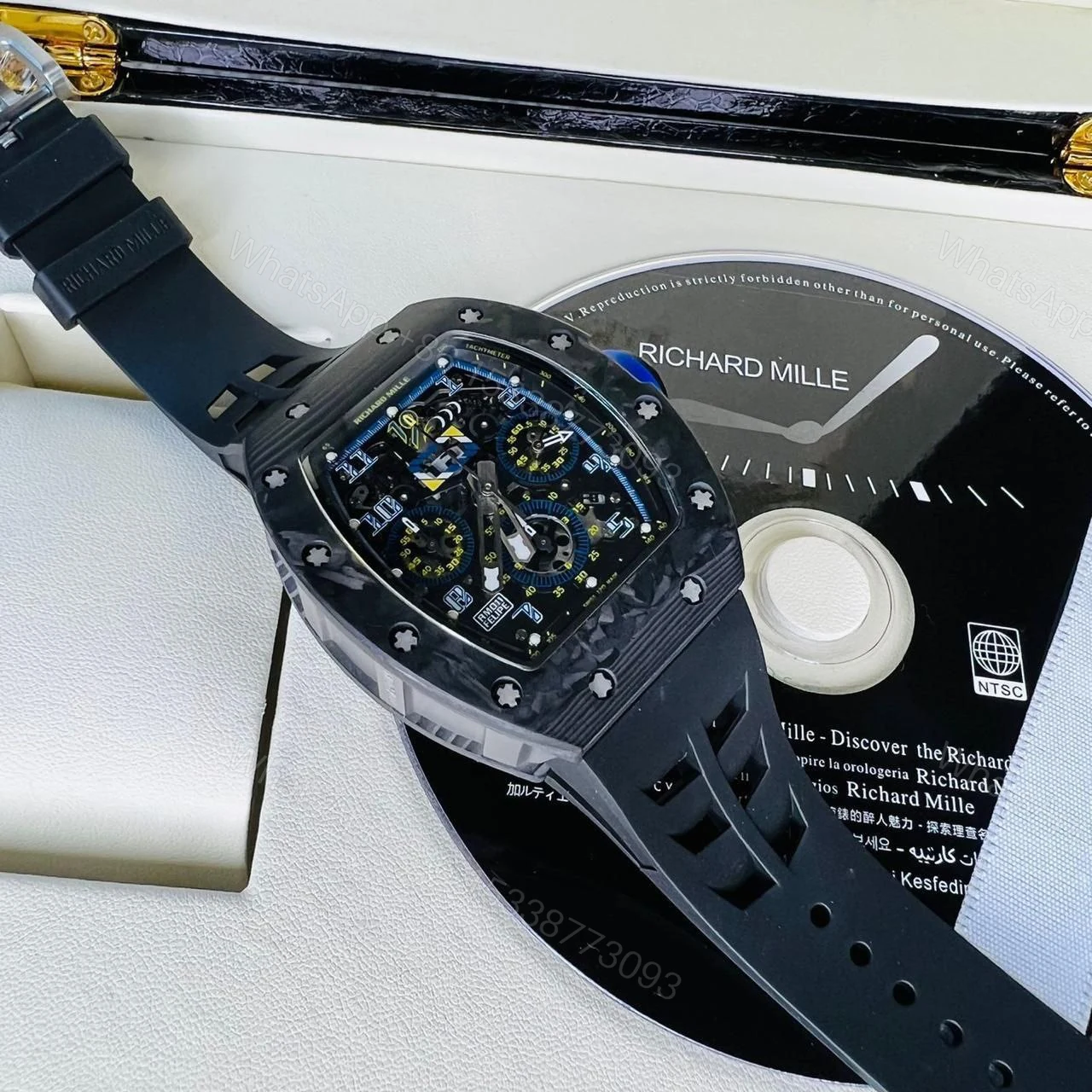 View 9 of Richard Mille RM 11-04 Mancini Carbon TPT