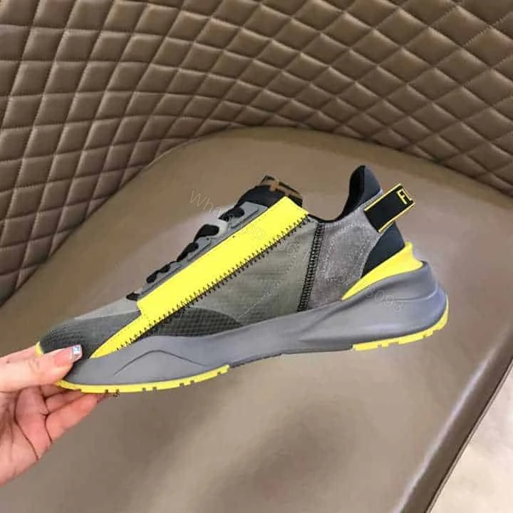 View 8 of FENDI CHUNKY LACE-UP TRAINERS – FD21
