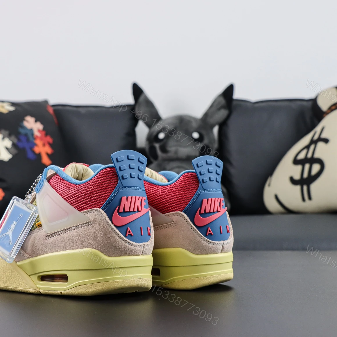 View 5 of Union LA × Air Jordan 4 Retro “Guava Ice” Reps