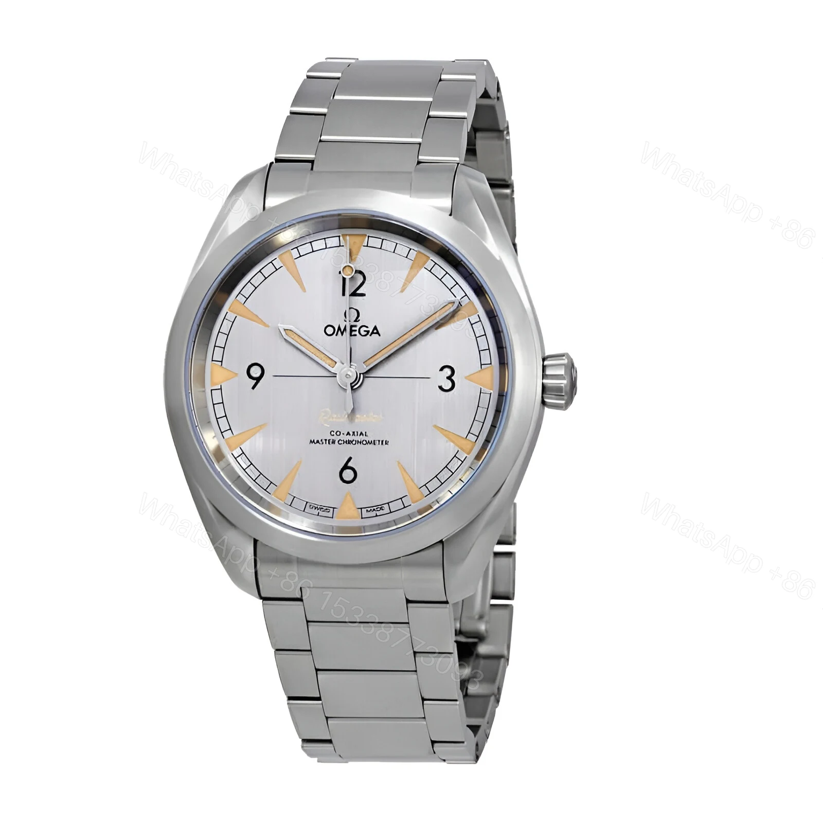View 2 of Omega Railmaster White Replica
