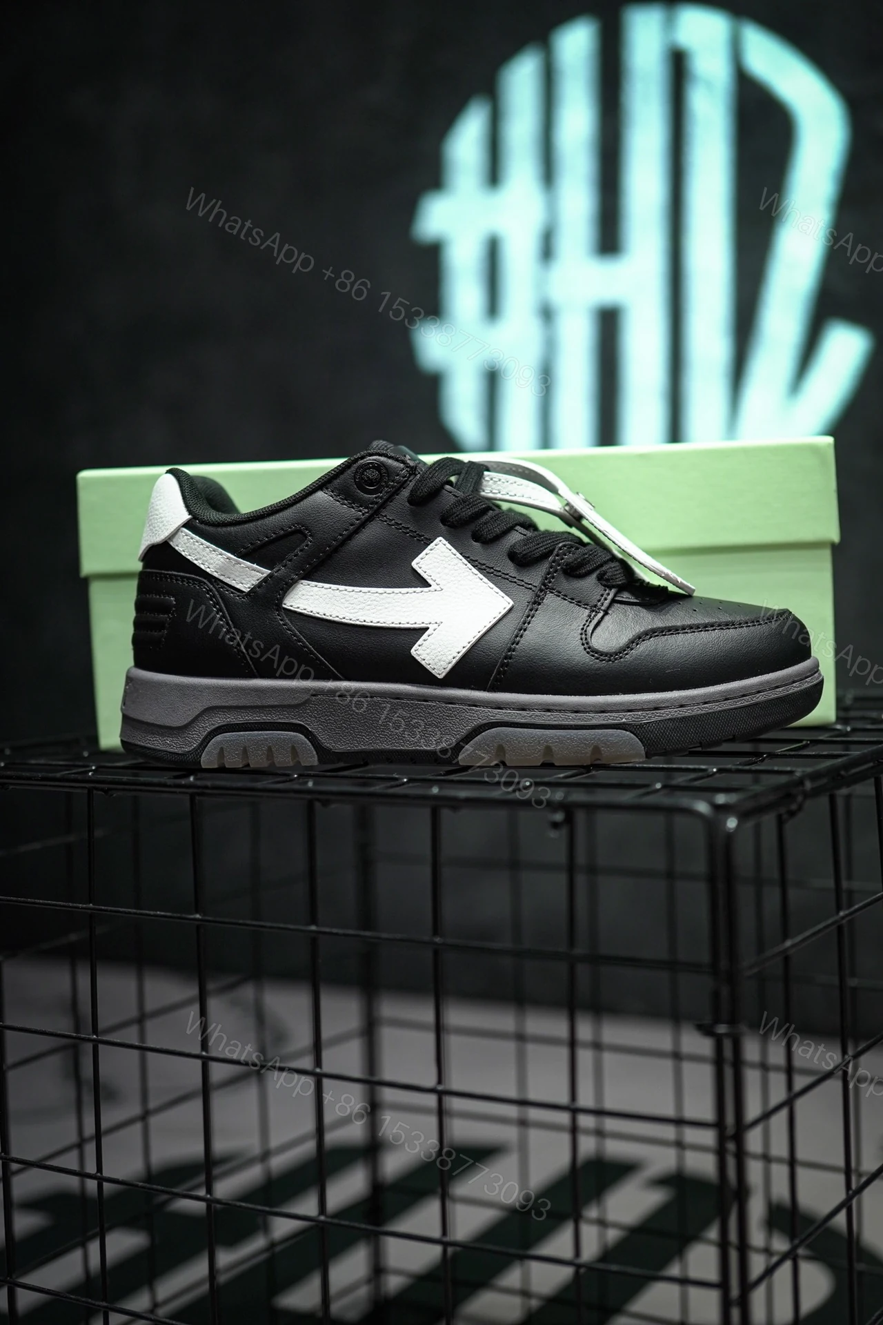 View 5 of OFF-WHITE Out Of Office Black White 41001