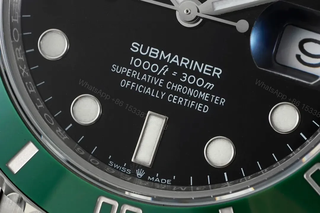 View 5 of C+ Factory Clean Factory VSF Rolex Submariner 41mm Green Bezel Watch