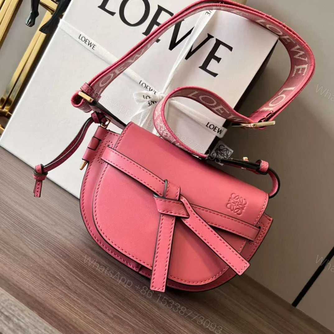 Gate Dual Mini Bag – Super Master Quality Leather Crossbody | Iconic Knot Design l oe we — view 1