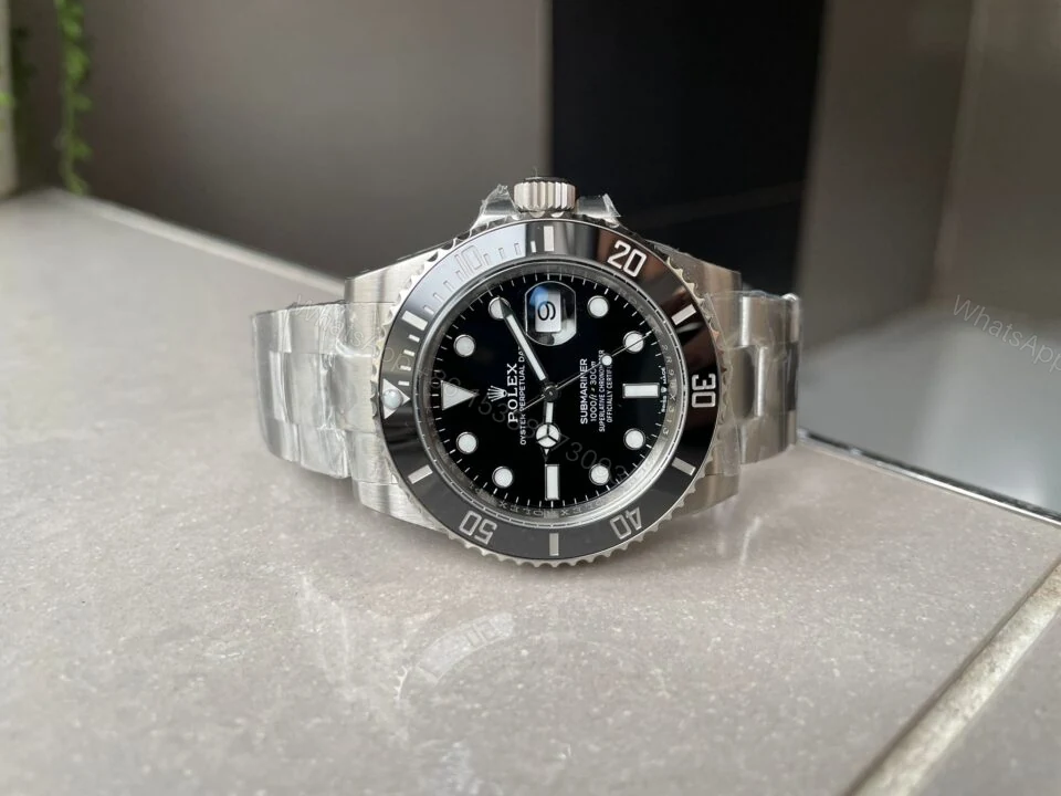 View 7 of VSF FACTORY 1:1 Rolex SUBMARINER SUB DATE SUBMARINER 41MM 126610 LN BEST EDITION BLACK CERAMIC 904L STEEL VS3235