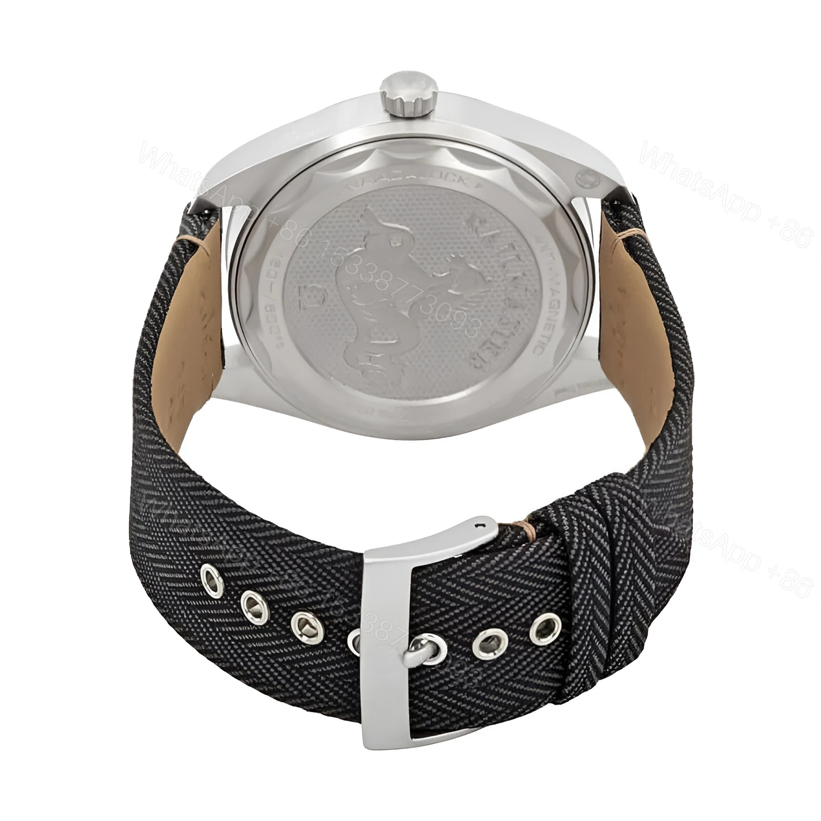 View 5 of Omega Railmaster Black Replica