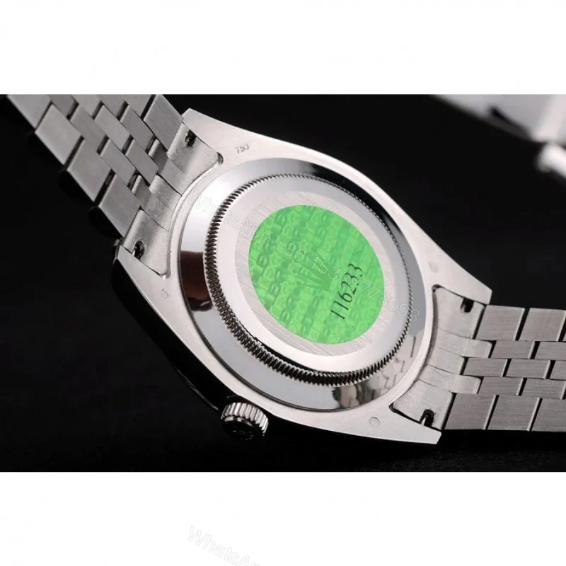 View 8 of Replica Rolex Datejust Silver Dial 41983 41 mm
