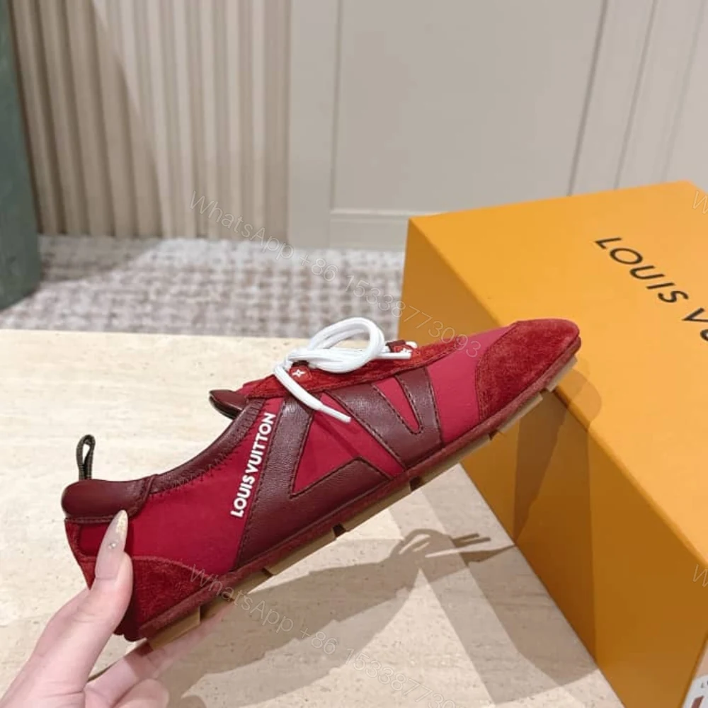 View 8 of Louis Vuitton LV Sneakerina Bordeaux Red 1AIVJI