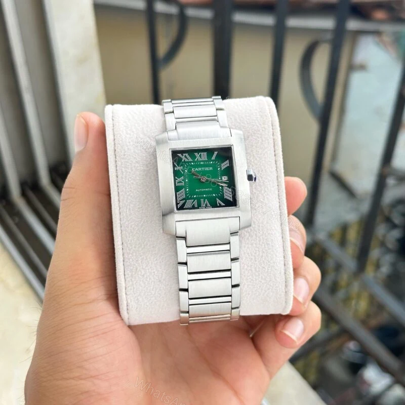 View 2 of Cartier Tank Francaise Silver 38MM Automatic