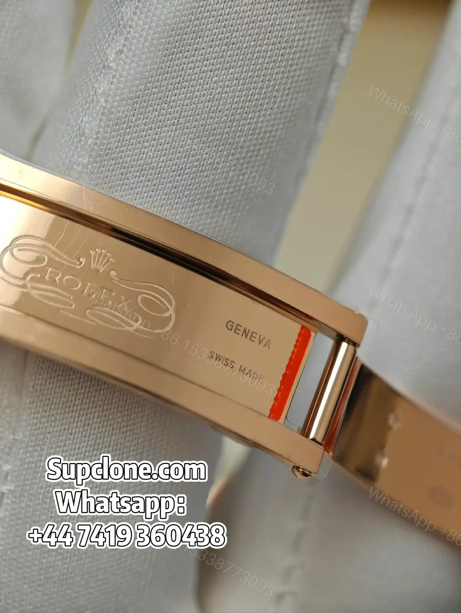 View 12 of Rolex Day-Date 40mm Rose Gold Grey Roman Dial – Super Clone 1:1 Cal. 3255