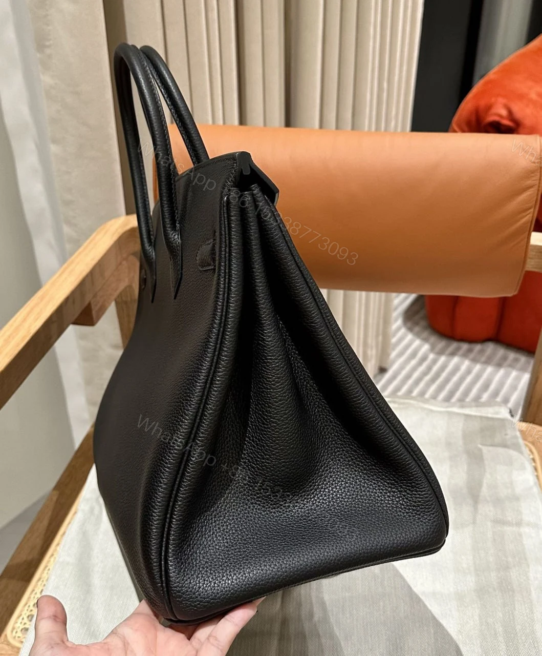 View 9 of Hermes Birkin Togo Black High End-Grade
