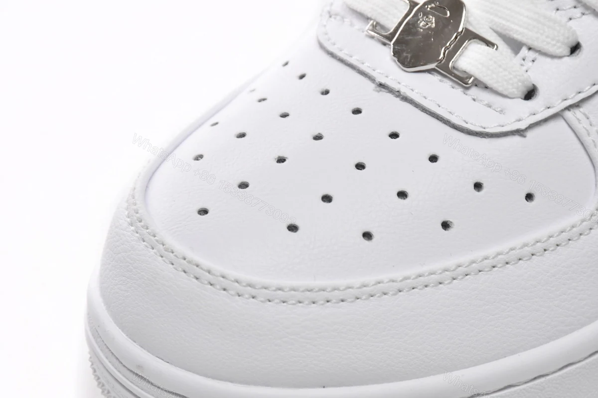 View 7 of Cheap Reps BapeSta Low White