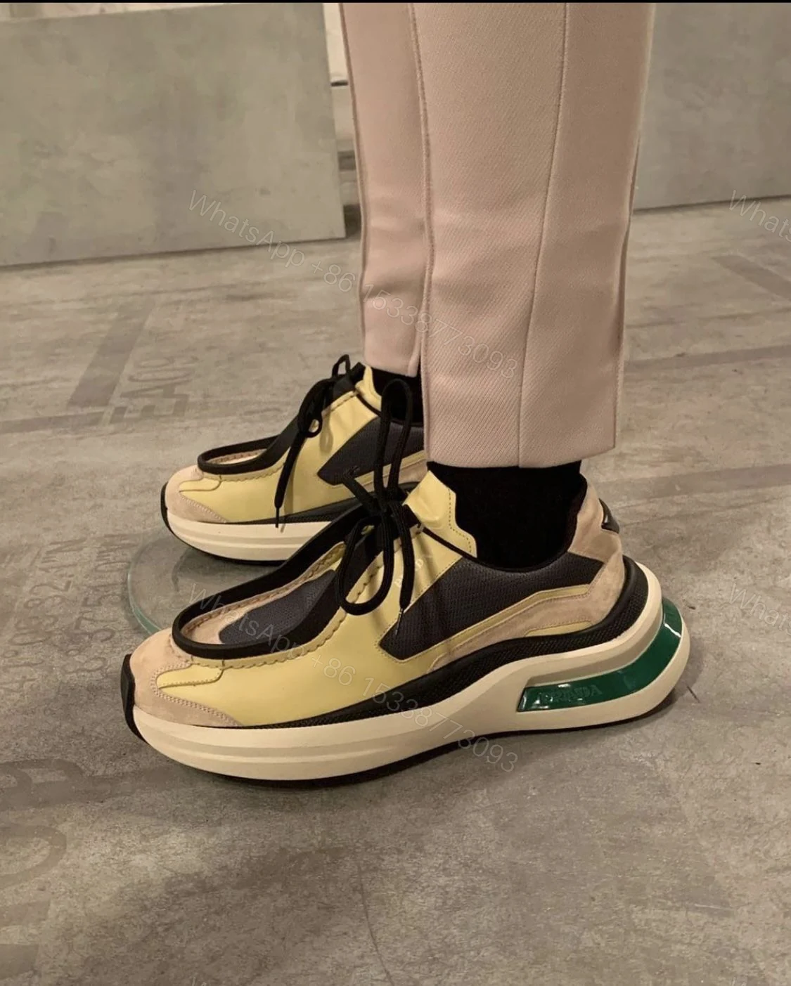 View 4 of FIRST COPY PRADA-MILAN SNEAKER FOR MEN