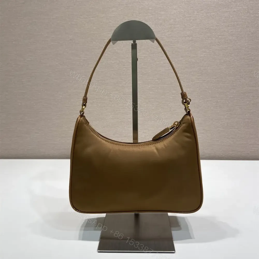 View 2 of 高仿Prada*RE-Nylon系列1N204M腋下包棕色Mini免檢版