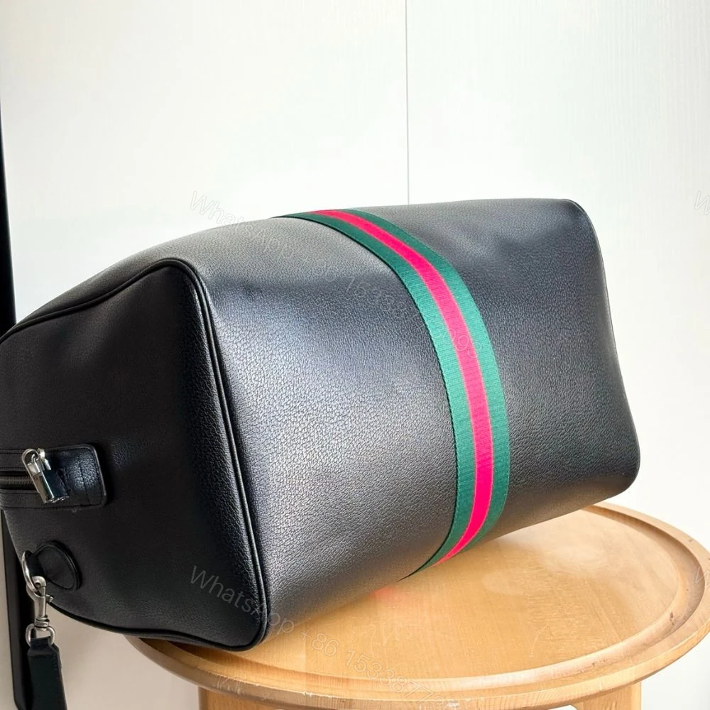 View 6 of Gucci Web Trademark Medium Duffle Bag Black 44Cm