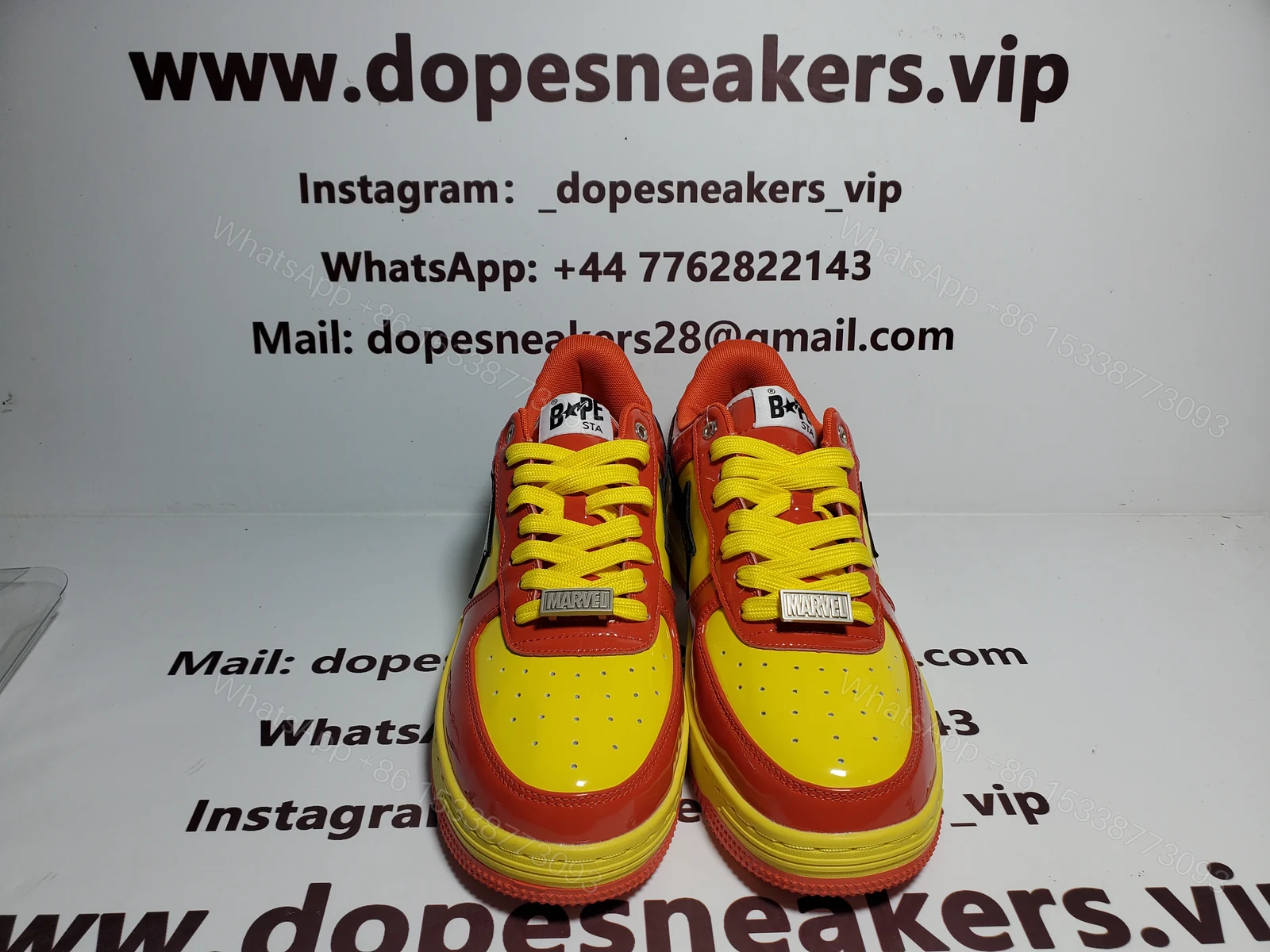 BAPE Marvel x Bapesta 'Iron Man' (2022)(BapeSta) — view 2
