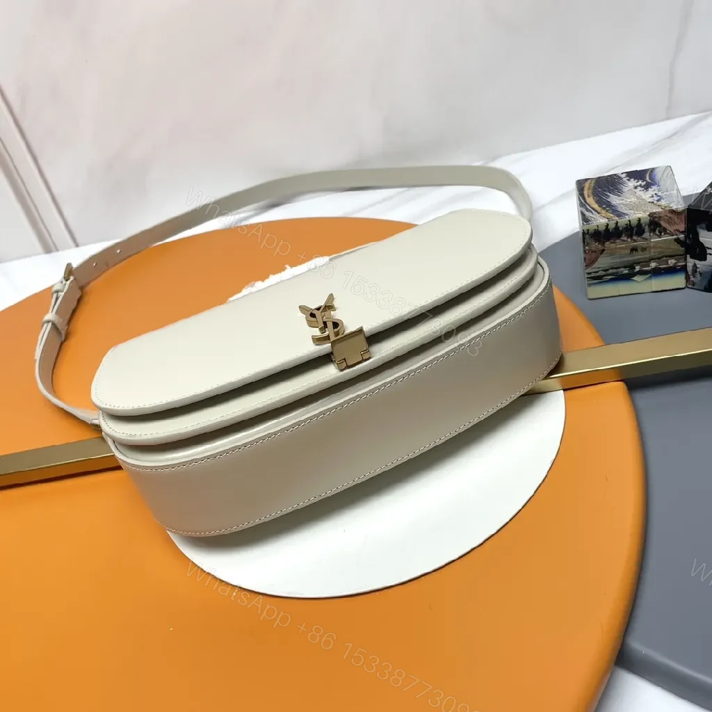 View 9 of Neutral Leather Crossbody: Minimal Luxury, Compact & Practical