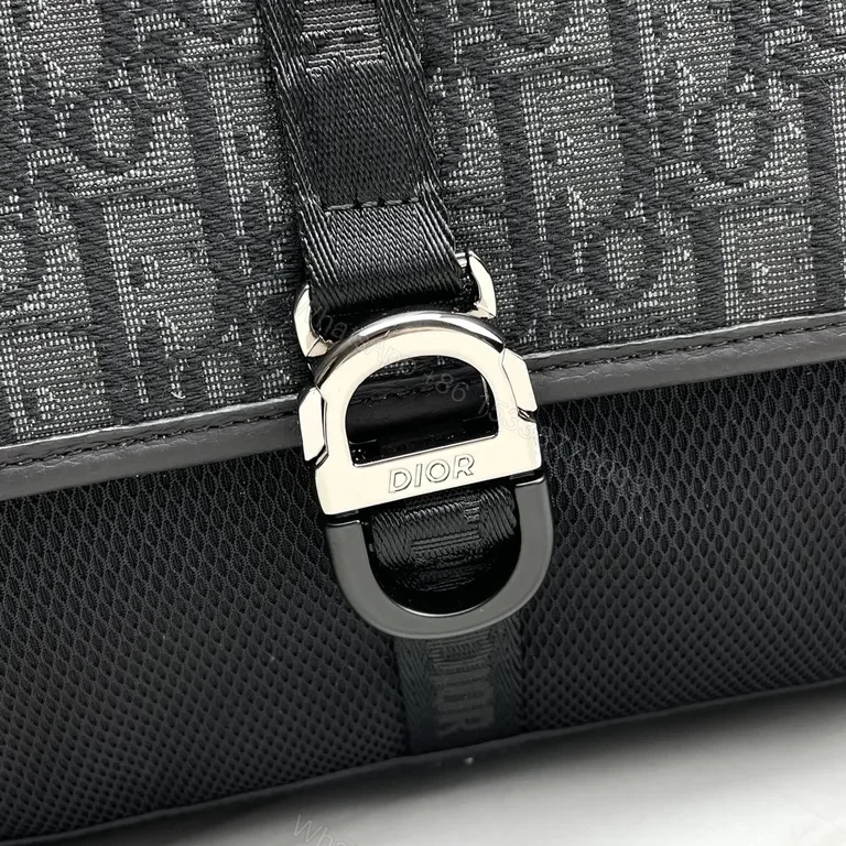 View 8 of Monochrome Luxe Dior-Style Daypack: Structured Signature Texture