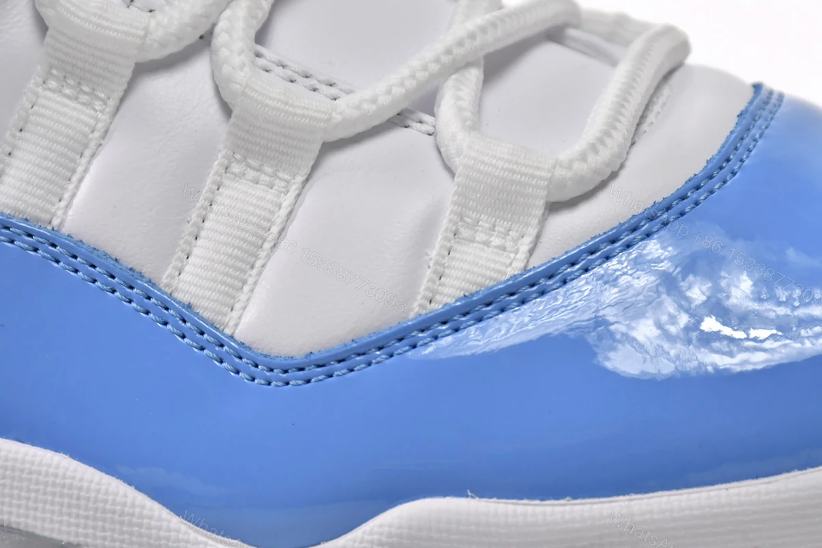 View 9 of Air Jordan 11 Retro Low University Blue 528895-106
