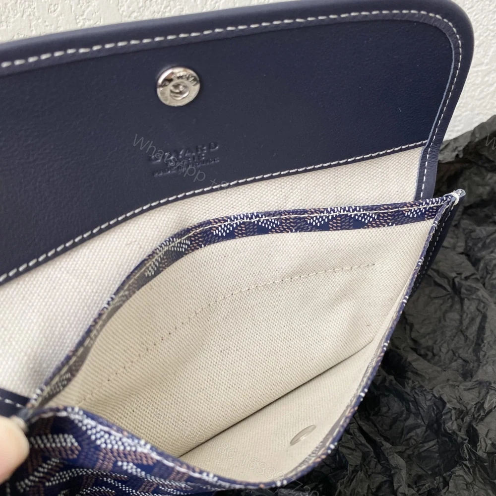 View 9 of 高仿Goyard*STLOUI5滿印Tote媽咪袋深藍大號免檢版